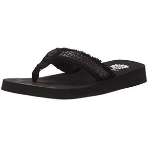 Yellow Box Fianni Teenslippers voor dames, medium, Zwart, 40 EU