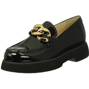 HÖGL Dames Stacy Penny Loafer, zwart, 34.5 EU