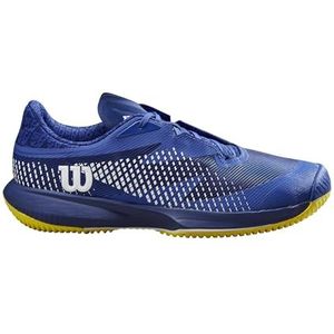 Wilson Heren KAOS Swift 1.5 tennisschoen, blauw/zwavel lente/blauwe print, 8 UK, Blauwe Zwavel Lente Blauwe Print, 42 EU