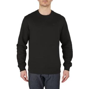 s.Oliver Heren sweatshirt met lange mouwen, grijs/zwart, M