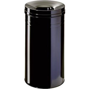 Durable Safe+ vuilnisbak - 60 liter - Zwart - Brandveilig