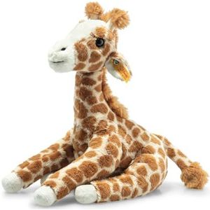 Steiff Gina Giraffe - 25 cm - knuffel - lichtbruin gevlekt, Honey Yellow, 067631