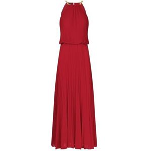 APART Fashion plisséjurk, rood, 42