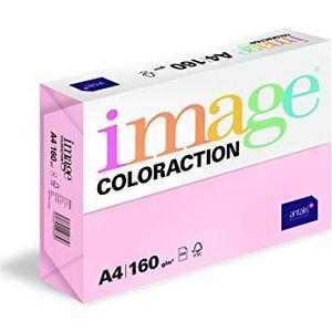 Image Coloraction - gekleurd kopieerpapier Tropic/lichtroze 160g/m2 A4 - pakket van 250 vellen