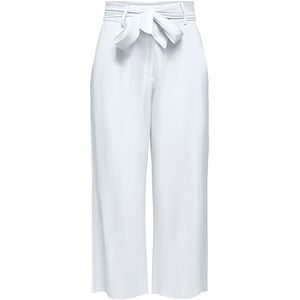 ONLY Onlcaro Hw Linen Belt Culotte PNT broek voor dames, wit (bright white), L