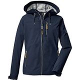 G.I.G.A. DX Women's Softshelljack/outdoorjack met capuchon GS 97 WMN SFTSHLL JCKT, dark navy, 36, 38392-000