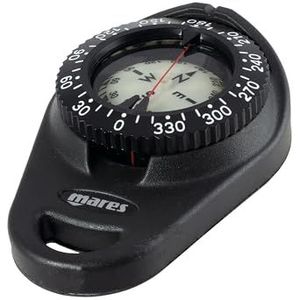 Mares Unisex volwassen handig kompas - zwart, één maat