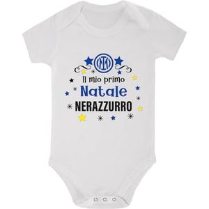 IM rompertje Mijn eerste kerst zwart lichtblauw