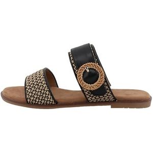 Tom Tailor - Platte Sandalen - Gevlochten Patroon