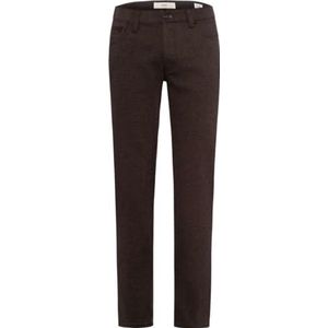 BRAX Heren Style Cadiz C WOOLOOK broek, nougat, 32W / 30L