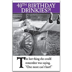 40e verjaardagskaart voor haar, grappige 40e verjaardagskaart voor haar, gelukkige 40e verjaardagskaart, leeftijd 54 verjaardagskaart vrouwen