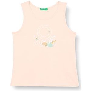 United Colors of Benetton 3I1XGH004 tanktop, perzikroze 02N, 74 meisjes