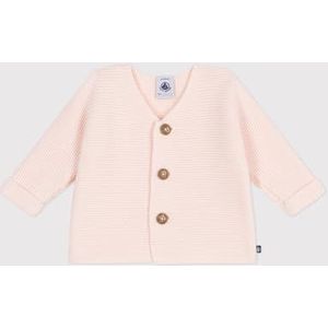 Petit Bateau Vest voor babymeisjes, Roze, 3 Maanden