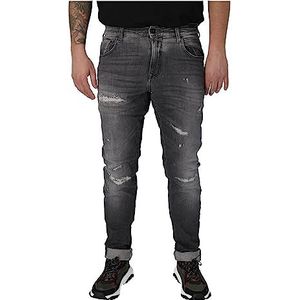 Replay heren jeans, donkergrijs 097, 36W x 30L