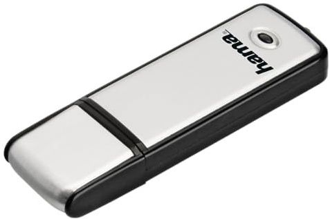 Hama Fancy USB flash drive 32 GB 2.0 Zwart, Zilver