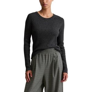 Marc O'Polo - DENIM - Trui - Donkergrijs - Slanke Pasvorm - Lange Mouw