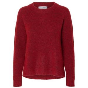 Selected - Gebreide Trui - Ronde Hals - Lange Mouwen - Normale Pasvorm