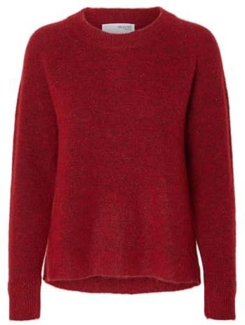 Selected - Gebreide Trui - Ronde Hals - Lange Mouwen - Normale Pasvorm