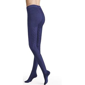 Hudson Warme gebreide panty voor dames, royal blue 0539, 38-40