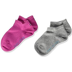 Tommy Hilfiger Children's Sneaker Socks turnschoenen uniseks jongens, Roze Combo, 27 Regular
