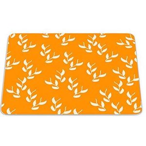 Bonamaison, Rechthoek digitaal bedrukte muismat, antislip onderkant, voor kantoor en thuis, afmetingen: 22x18 cm