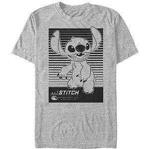 Disney Classics Lilo & Stitch - Stitch Liner Unisex Crew neck T-Shirt Melange grey 2XL