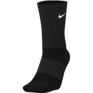 NIKE Everyday Ltwt Crew 3Pr Sokken Black/White S