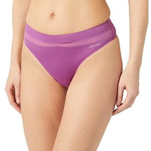 Calvin Klein Ametyst-string voor dames, XS, Amethist, XS