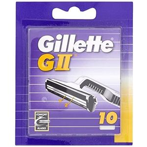 Gillette scheermesjes GII scheermesjes 1er Pack (1 x 10 Stuk)