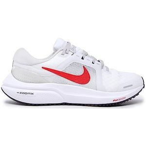 Nike Air Zoom Vomero 16 Sneakers voor dames, Summit White University Red Lt Iron Ore, 44.5 EU