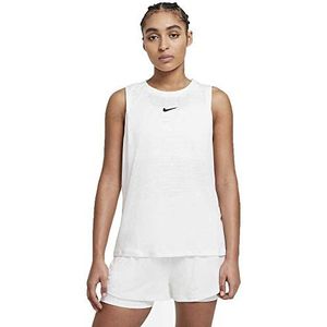 Nike Dames W Nkct Df Advtg Tank Vest, wit/wit/zwart., XS