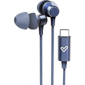 Energy Sistem - Metallized Type C - In-ear Hoofdtelefoon - Blauw - Aluminium
