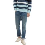 TOM TAILOR Josh Regular Slim Jeans voor heren, 10113 - Clean Mid Stone Blue Denim, 32W x 36L