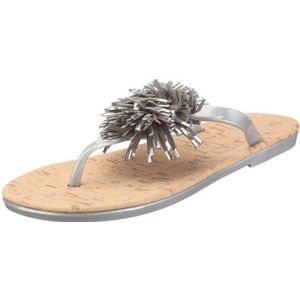 Colors of California H C CWEJ05 H C CWEJ05 Dames Slippers, zilver zilver, 38 EU