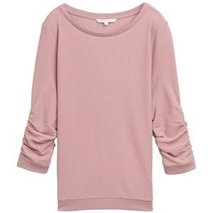 TOM TAILOR Denim Sweatshirt voor dames, 11014 - Antique Rose, XXL