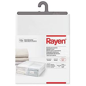 Rayen 2033.01 opberghoes voor dekbedden, dons, 65 x 55 x 20 cm, grijs