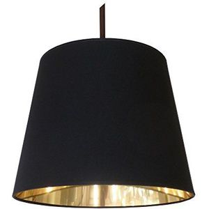Lampenkap Du Moulin – suspensie textuur E27 zwart/goud