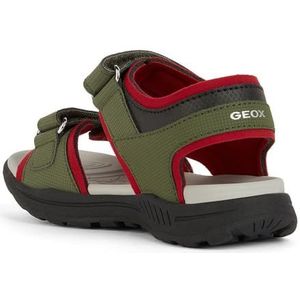 Geox J Vaniett Boy C Sandalen voor jongens, Legerrood, 30 EU