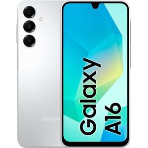 Samsung - Galaxy A16 - Android Smartphone - Grijs - 128 GB - 6,7 inch Display - 5000 mAh Batterij