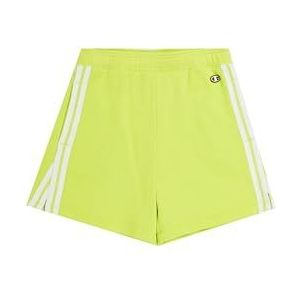 Champion Legacy American Summer W - Spring Poly Terry Shorts, neongroen, L dames SS24, Neon Groen, L