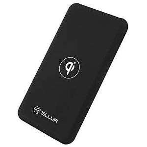 Tellur TLL158201 10000mAh Qi Wireless Power Bank Zwart