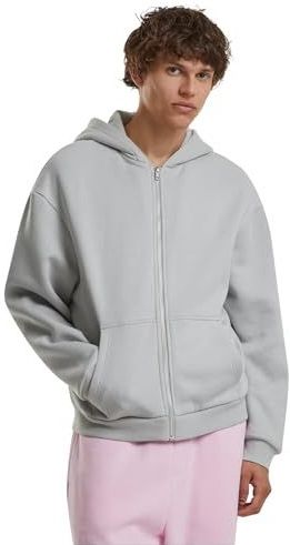 Build Your Brand Fluffy Sweatshirt Met Rits