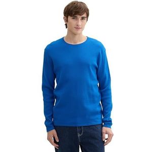 TOM TAILOR Denim heren trui, 21718 - Lapis Azul Blue, XL
