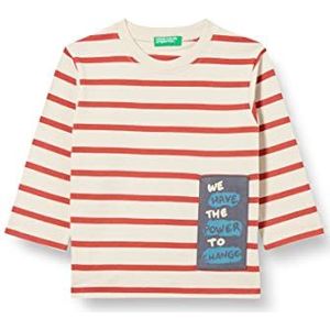 United Colors of Benetton T-Shirt M/L 3UMEG106E, meerkleurig 910, 82 kinderen