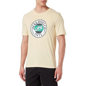 Bestseller A/S Heren Jorarthur Tee Ss Crew Neck Sn T-shirt, reed yellow, L
