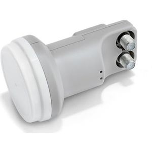 TELE System TWIN LNB, converter met 2 onafhankelijke uitgangen - LTE Stop - Low Noise Block-converter TS201F. Weerbescherming voor stabiele en betrouwbare ontvangst