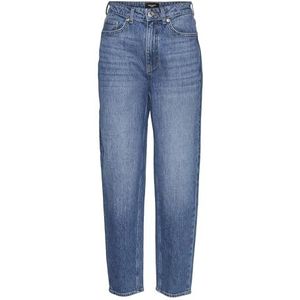 VERO MODA VMTESSA HR MOM Jeans RA380 GA NOOS, blauw (medium blue denim), 27W / 30L