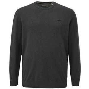 s.Oliver heren trui, 98w2 grijs, 3XL