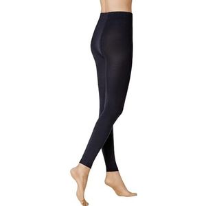 KUNERT Dames Soft Wool Cotton Lg Leggings, marineblauw, 40/42 NL