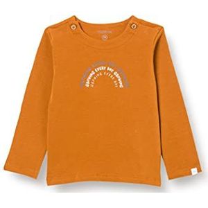 Noppies Unisex Baby U Ls Shields T-shirt, Roasted Pecan - P672, 62 cm